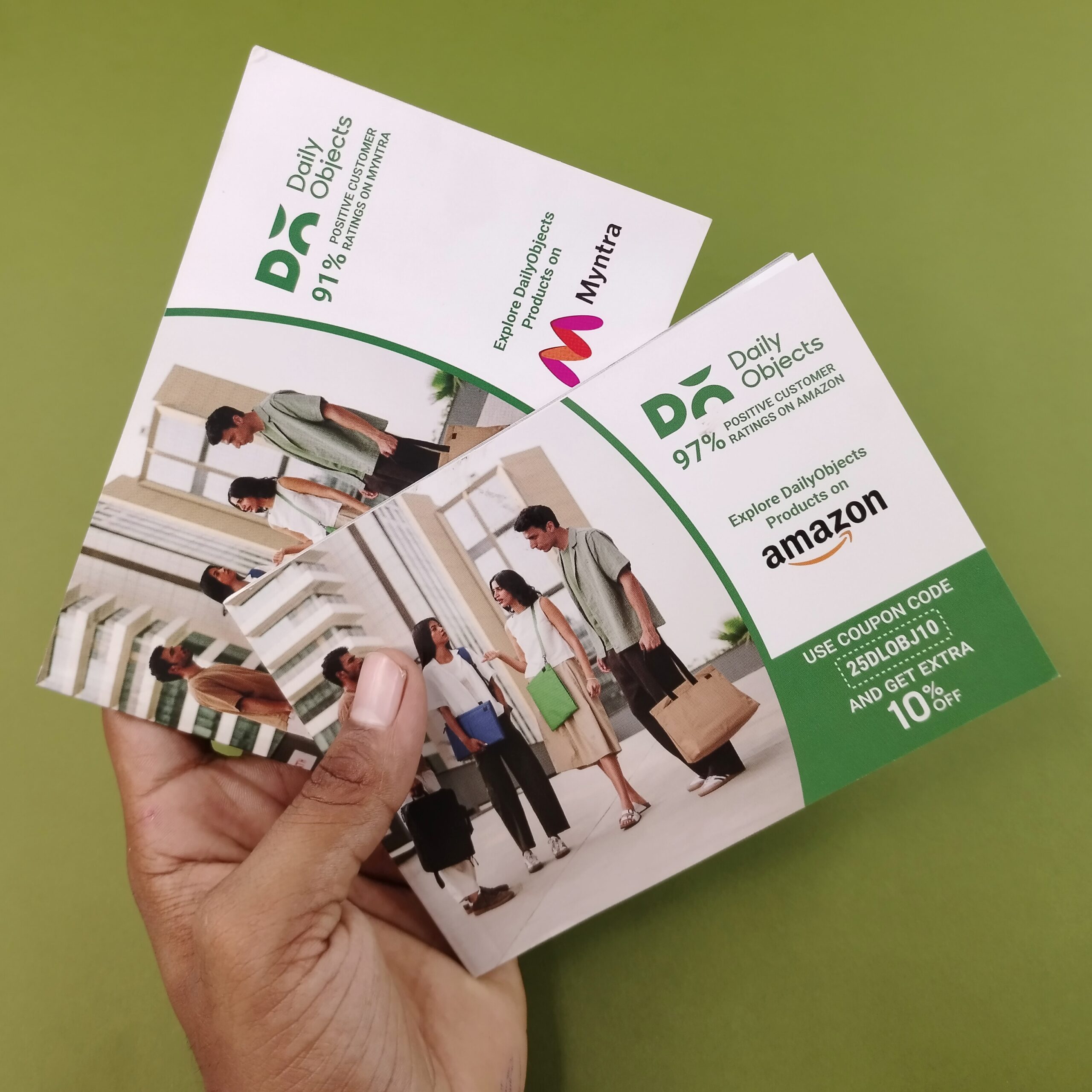 amazon packaging insert booklet custom print